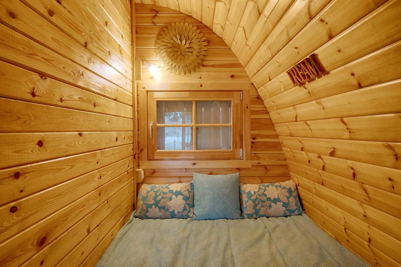 Glamping Turquesa, Feel And Relax In A Wood House Guest House Corredoura Bagian luar foto